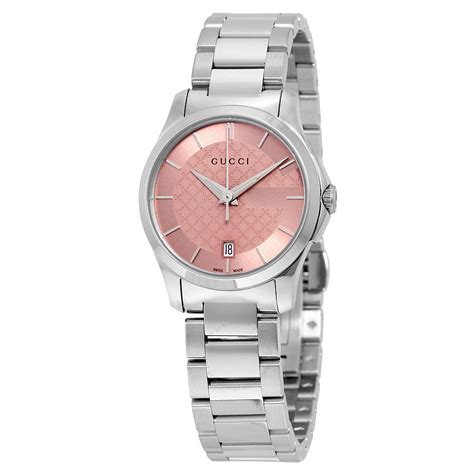 gucci watch with pink dail|gucci color changing watch.